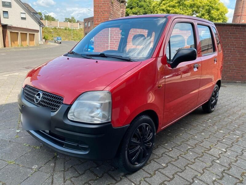 Rot Gebraucht 2001 Opel Agila Kleinwagen | 1.000 € (Fairer Preis) - Bild 1/4
