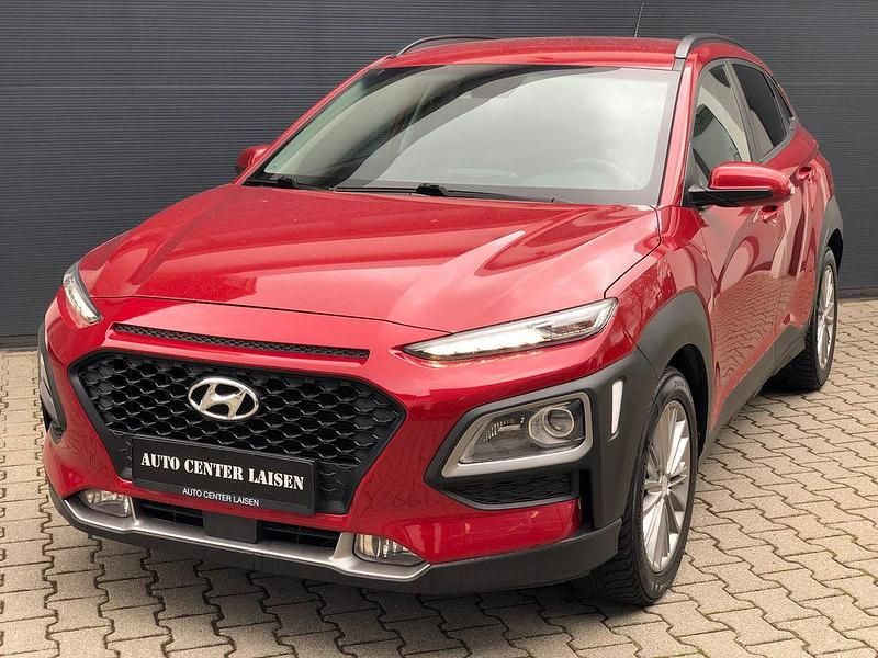 Rot Gebraucht 2018 Hyundai Kona SUV | 15.499 € (Fairer Preis) - Bild 1/4