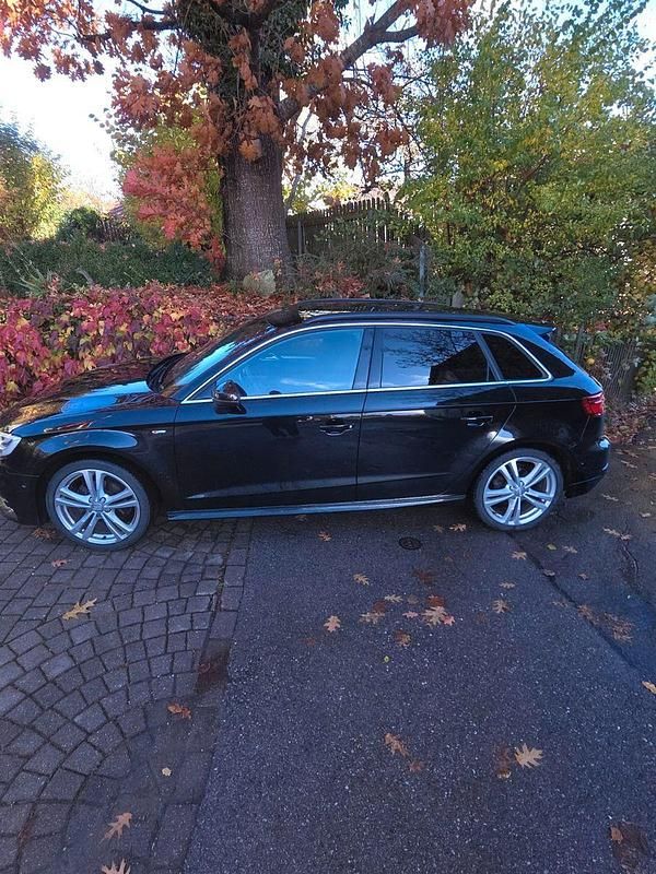 Second-hand Audi A3 S-Line 150 CP (110 kW) 2016 Negru Berlinǎ