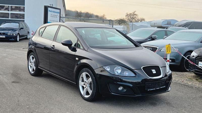 Gebraucht Seat Leon Reference 86 PS (63 kW) 2011 Schwarz Kleinwagen