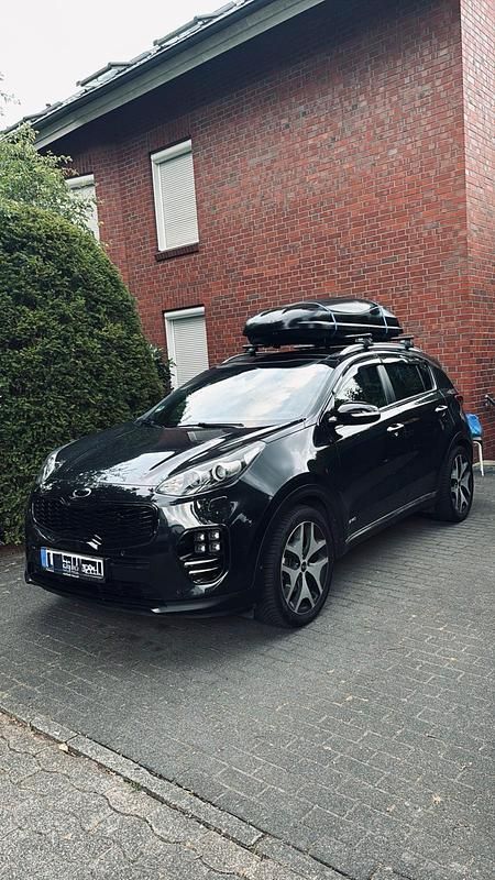 Schwarz Gebraucht 2016 Kia Sportage SUV | 15.500 € (Etwas zu teuer) - Bild 1/4
