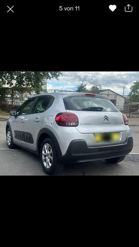 Gebraucht Citroën C3 PureTech 83 PS (61 kW) 2017 Silber Kleinwagen