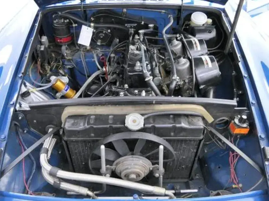 Gebraucht MG B 95 PS (69 kW) 1974 Blau Cabrio