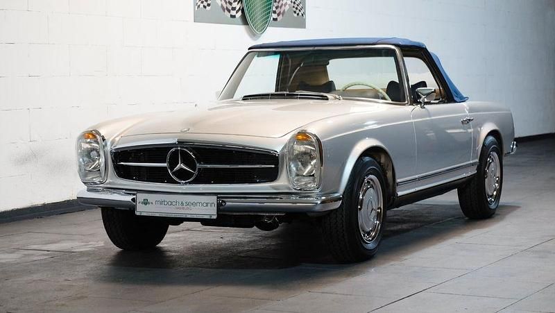 Gebraucht Mercedes SL280 170 PS (125 kW) 1969 Silber Cabrio
