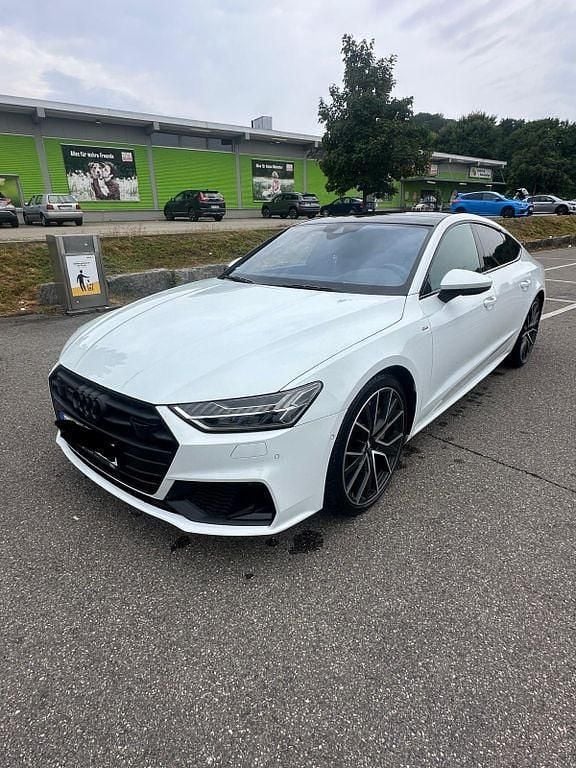 Weiß Gebraucht 2018 Audi A7 Sportback Basis Kleinwagen | 30.000 € (Superpreis) - Bild 1/4