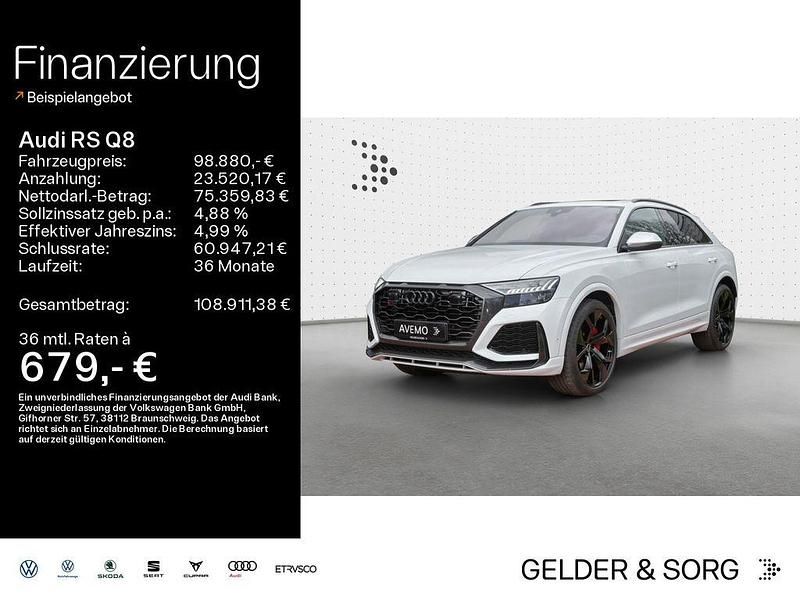Gebraucht Audi RS Q8 Ambiente 600 PS (441 kW) 2023 Weiß SUV