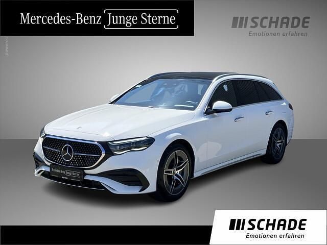 Weiß Gebraucht 2024 Mercedes E300 AMG line Limousine | 58.650 € (Guter Preis) - Bild 1/4