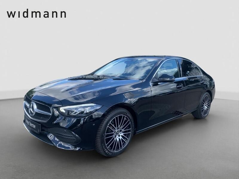 Schwarz Gebraucht 2023 Mercedes C180 Avantgarde Limousine | 39.850 € (Teuer) - Bild 1/4