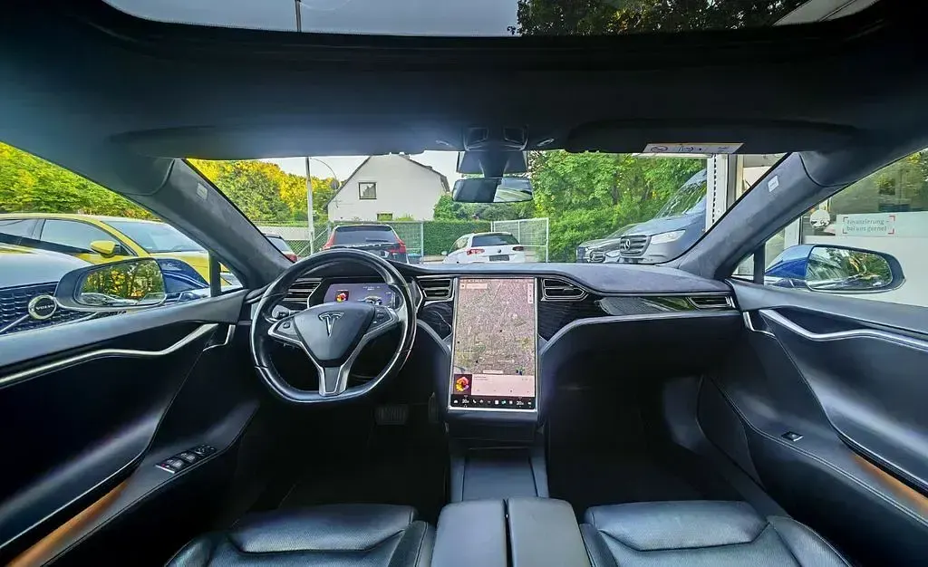 Gebraucht Tesla Model S 386 kW (525 PS) 2017 Blau Kleinwagen