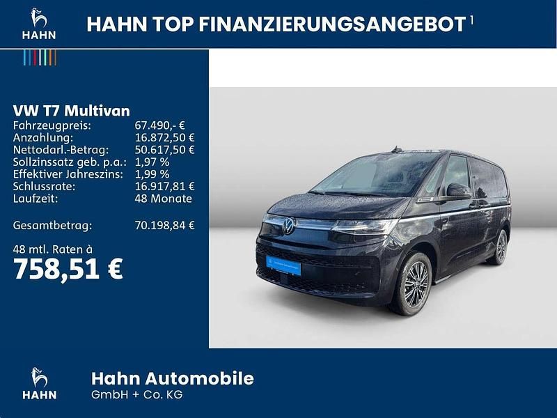 Gebraucht VW Multivan Style 177 PS (130 kW) 2025 Schwarz Van