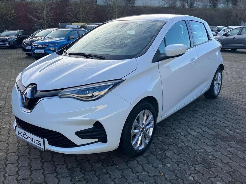 Arktisweiß Gebraucht 2021 Renault Zoe Experience Kleinwagen | 16.998 € (Teuer) - Bild 1/4