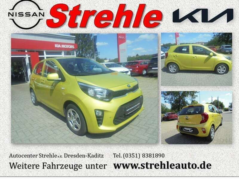 Lime yellow Gebraucht 2019 Kia Picanto Edition 7 Kleinwagen | 10.390 € (Fairer Preis) - Bild 1/4