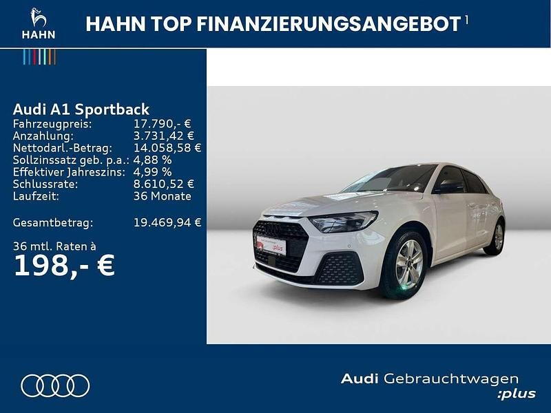 Gebraucht Audi A1 95 PS (69 kW) 2022 Cortinaweiß Limousine