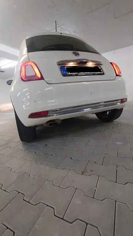 Gebraucht Fiat 500 Lounge 69 PS (50 kW) 2018 Weiß Kleinwagen