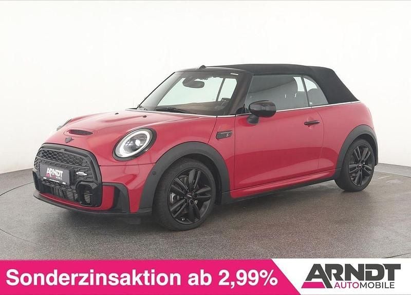 Rot Gebraucht 2023 Mini John Cooper Works Cabriolet Premium Plus Cabrio | 32.484 € (Fairer Preis) - Bild 1/4