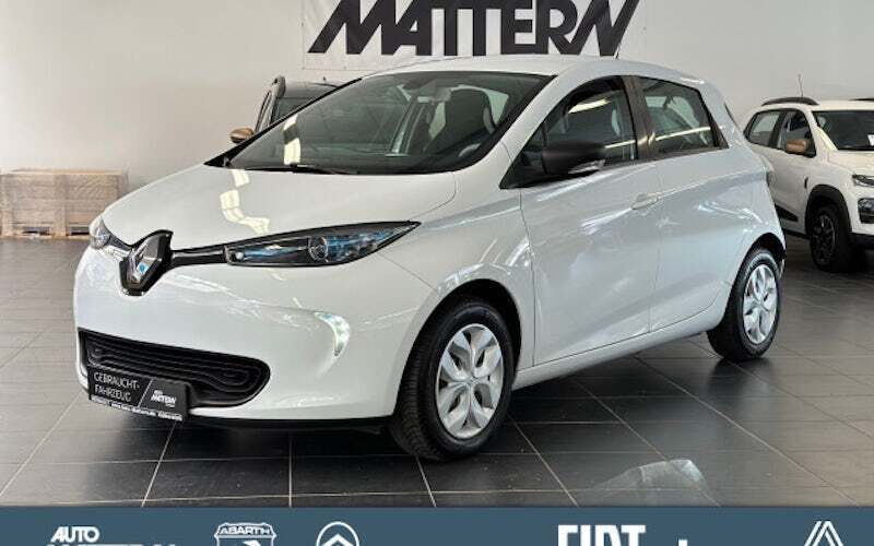 Weiß Gebraucht 2019 Renault Zoe Life Kleinwagen | 9.390 € (Superpreis) - Bild 1/4