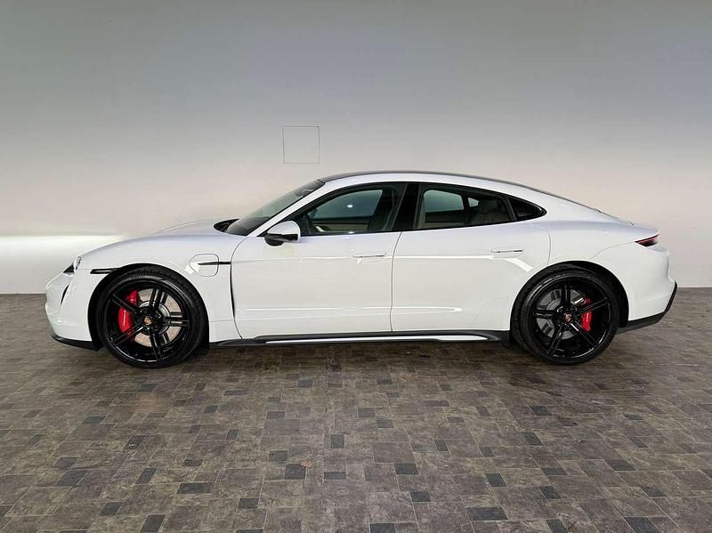 Gebraucht Porsche Taycan 300 kW (408 PS) 2021 Weiß Coupé