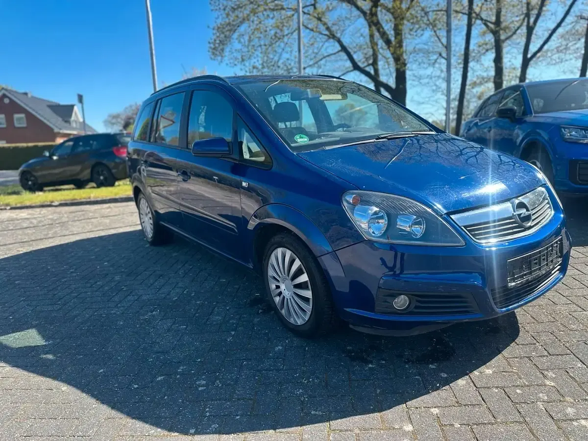 Gebraucht Opel Zafira 105 PS (77 kW) 2007 Blau Van / Kleinbus