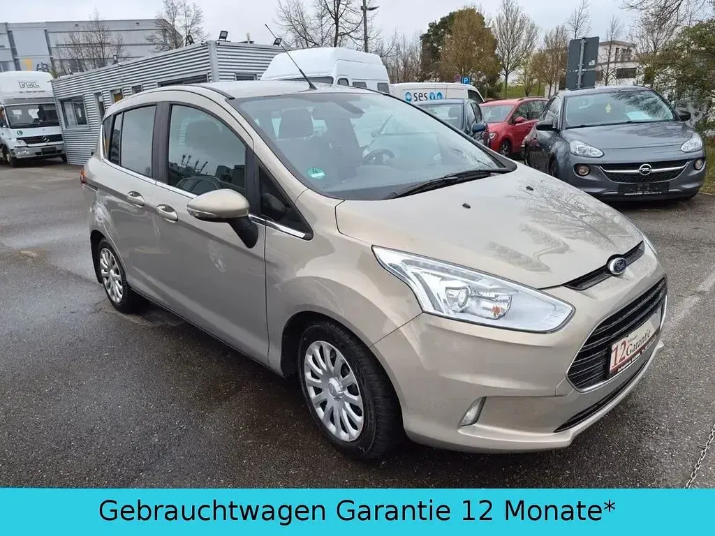 Gebraucht Ford B-MAX Titanium 125 PS (91 kW) 2013 Silber Van / Kleinbus