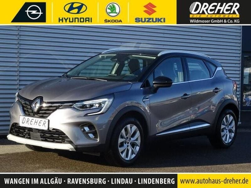 Grau kng + schwarz gne (metallic) Gebraucht 2021 Renault Captur Intens SUV | 18.989 € (Fairer Preis) - Bild 1/4