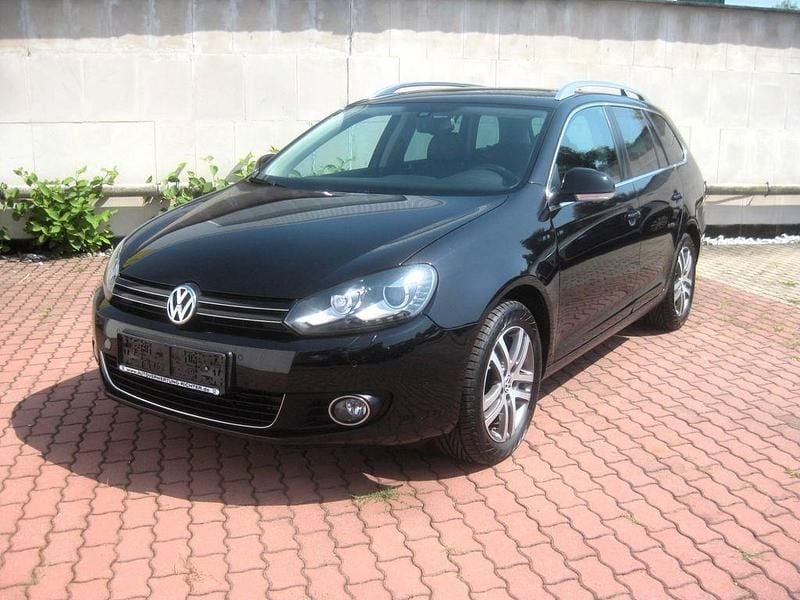 Schwarz Gebraucht 2012 VW Golf VI Highline Kombi | 7.099 € (Etwas zu teuer) - Bild 1/4