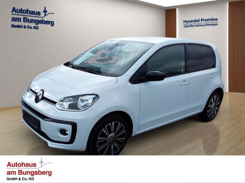 Weiß Gebraucht 2023 VW up! Active Kleinwagen | 14.990 € (Teuer) - Bild 1/2