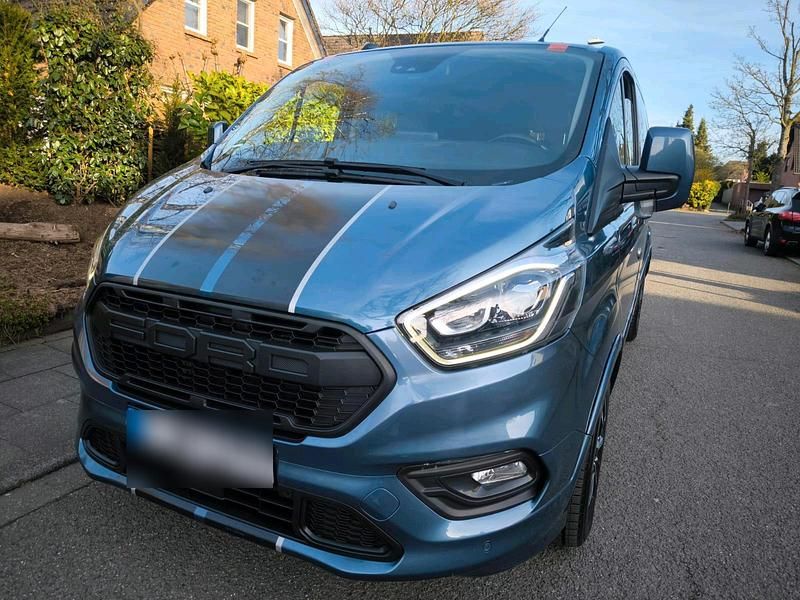 Gebraucht Ford Transit Custom Sport 185 PS (136 kW) 2020 Blau Kombi