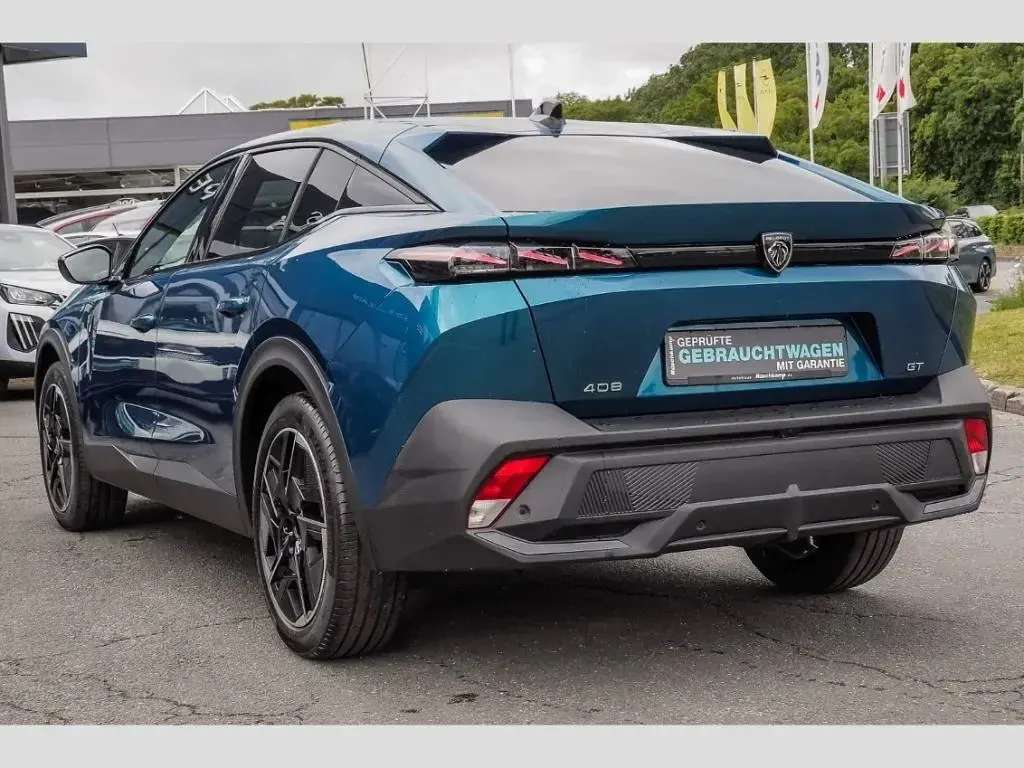 Gebraucht Peugeot 408 GT GTi 131 PS (96 kW) 2024 Blau Coupé
