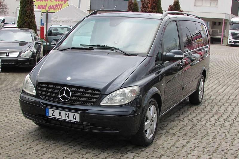 Carbonschwarz metallic Gebraucht 2008 Mercedes Viano Van / Kleinbus | 8.111 € (Etwas zu teuer) - Bild 1/4
