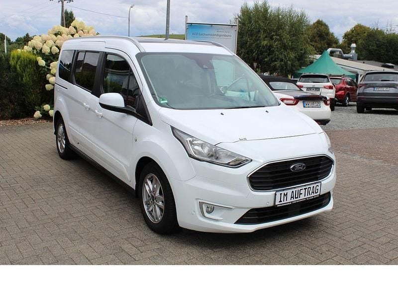 Weiß (frozen white (weiß)) Gebraucht 2018 Ford Tourneo Connect Titanium Van / Kleinbus | 16.000 € (Fairer Preis) - Bild 1/4