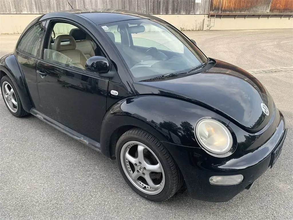 Gebraucht VW New Beetle 116 PS (85 kW) 1999 Schwarz Kleinwagen