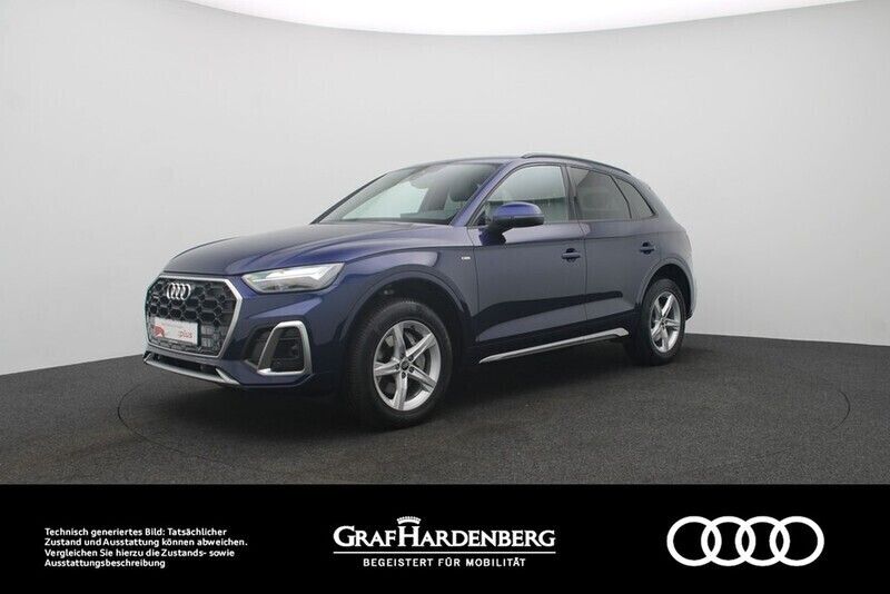 Navarrablau metallic Gebraucht 2022 Audi Q5 S-Line SUV | 41.980 € (Fairer Preis) - Bild 1/4