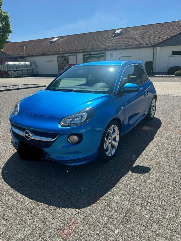 Blau Gebraucht 2016 Opel Adam S Kleinwagen | 7.900 € (Guter Preis) - Bild 1/4