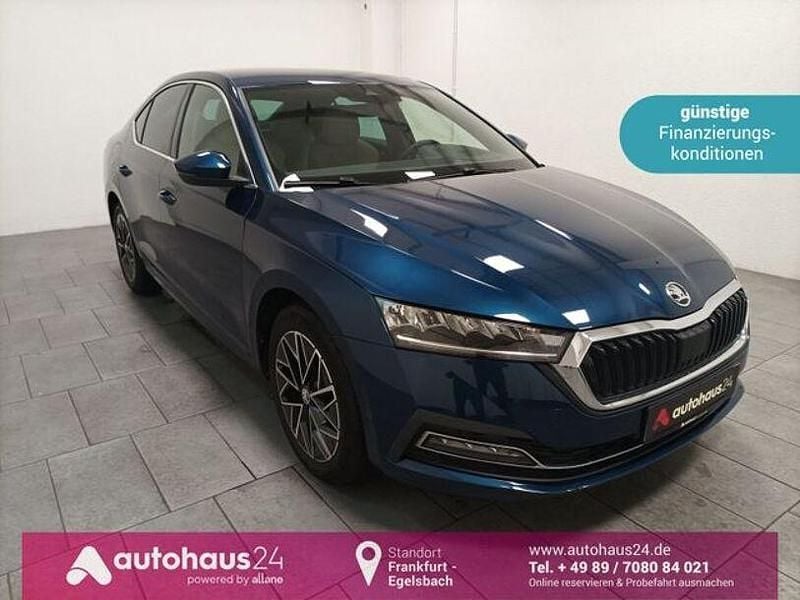 Blau Gebraucht 2021 Skoda Octavia Style Limousine | 17.770 € (Guter Preis) - Bild 1/4