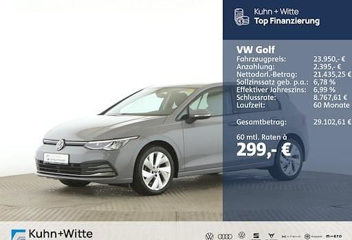 Gebraucht VW Golf VIII Move 110 PS (80 kW) 2023 Grau Limousine