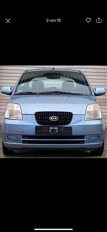 Gebraucht Kia Picanto 72 PS (52 kW) 2007 Blau Kleinwagen