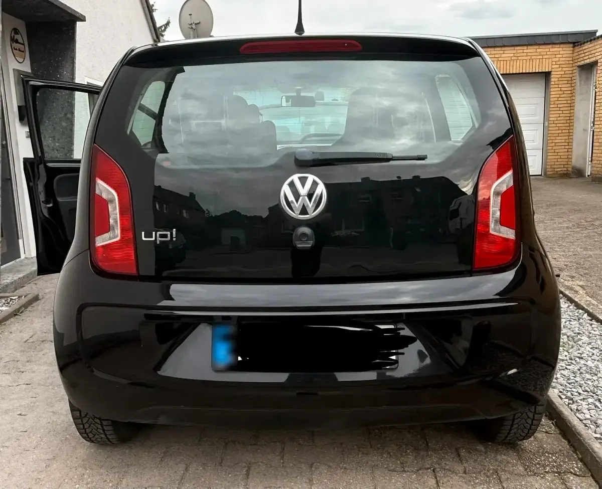 Gebraucht VW up! 60 PS (44 kW) 2016 Schwarz Kleinwagen