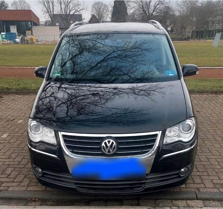 Gebraucht VW Touran R-line 170 PS (125 kW) 2008 Schwarz Van / Kleinbus