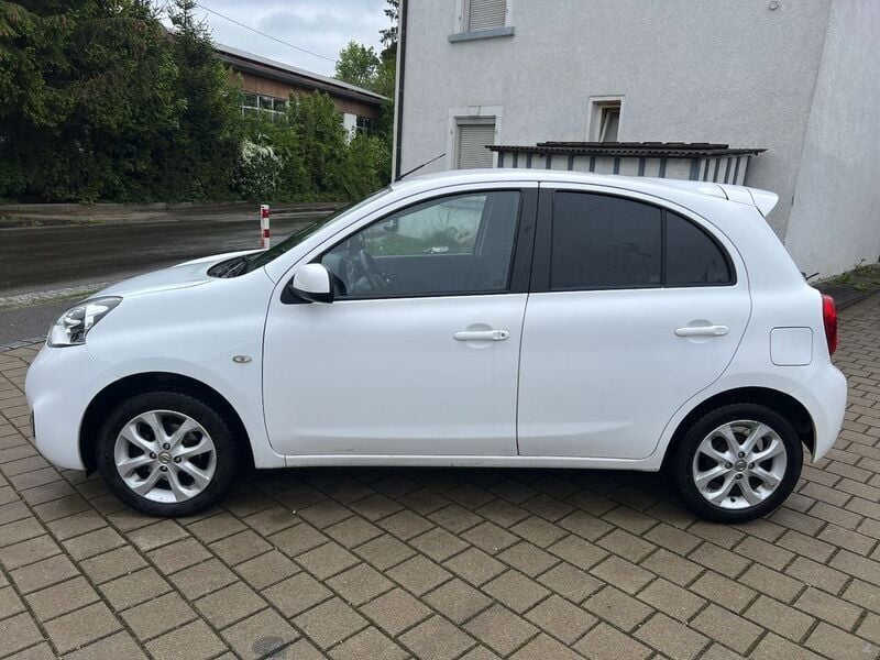 Gebraucht Nissan Micra Acenta 80 PS (58 kW) 2014 Weiß Kleinwagen