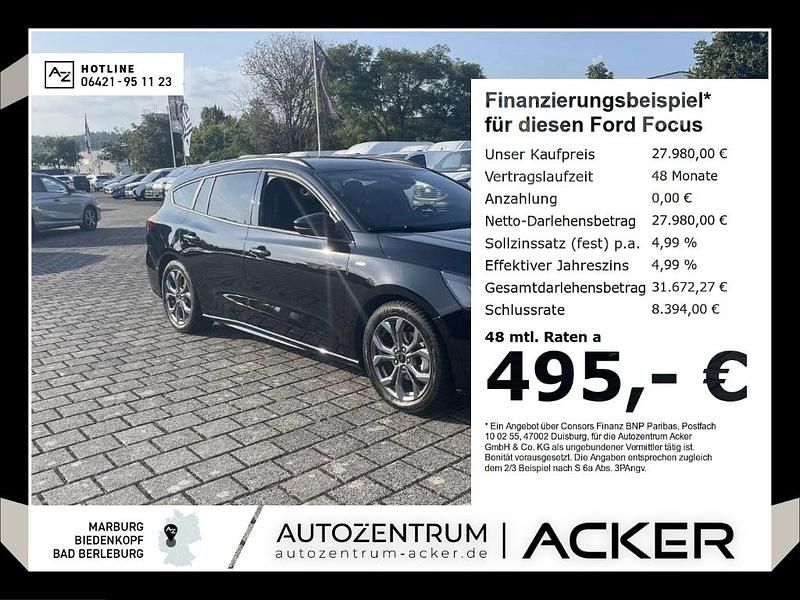 Agate black Gebraucht 2024 Ford Focus ST-Line X Kombi | 26.480 € (Fairer Preis) - Bild 1/1