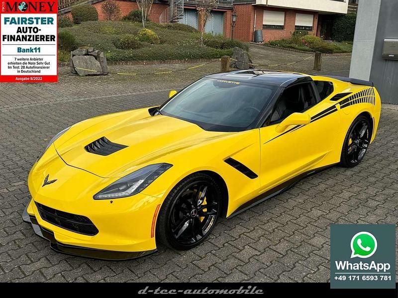 Gelb Gebraucht 2016 Corvette Stingray Coupé | 49.890 € - Bild 1/4
