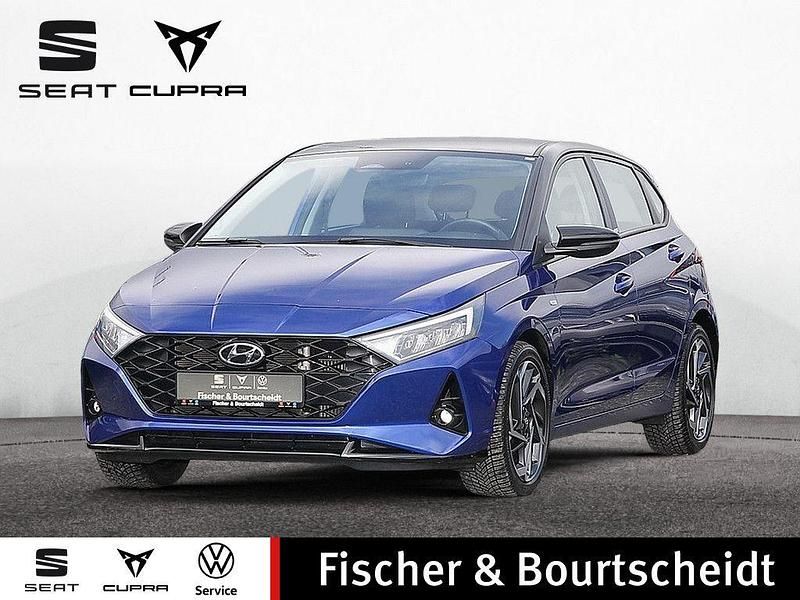 Blau Gebraucht 2020 Hyundai i20 Intro Edition Limousine | 15.280 € (Fairer Preis) - Bild 1/4