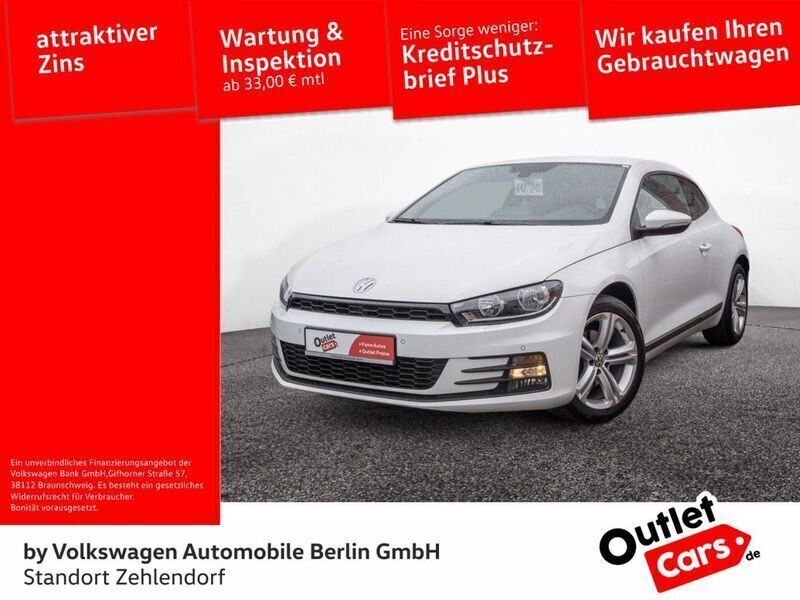 Weiß Gebraucht 2015 VW Scirocco Sport Coupé | 15.550 € (Teuer) - Bild 1/3