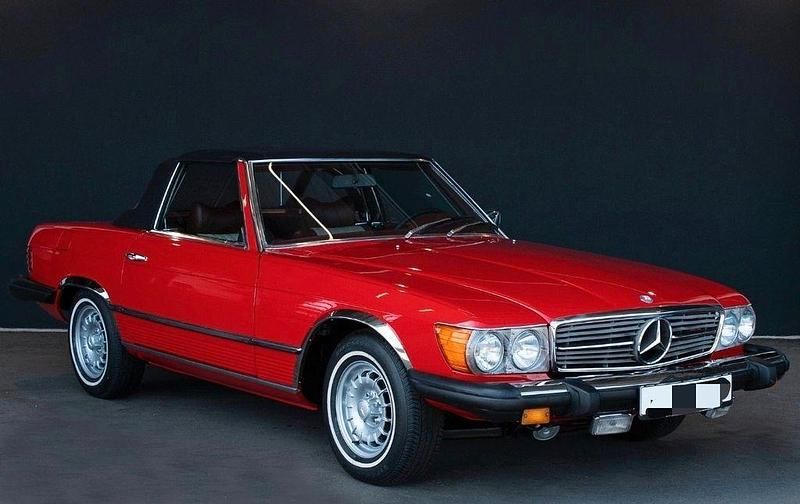 Gebraucht Mercedes SL450 182 PS (133 kW) 1975 Rot Cabrio