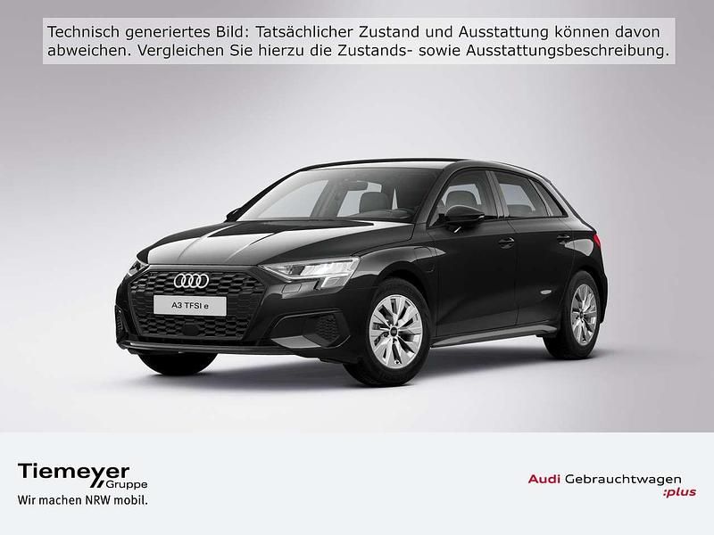 Mythosschwarz metallic Gebraucht 2023 Audi A3 e-tron Kleinwagen | 24.480 € (Fairer Preis) - Bild 1/4
