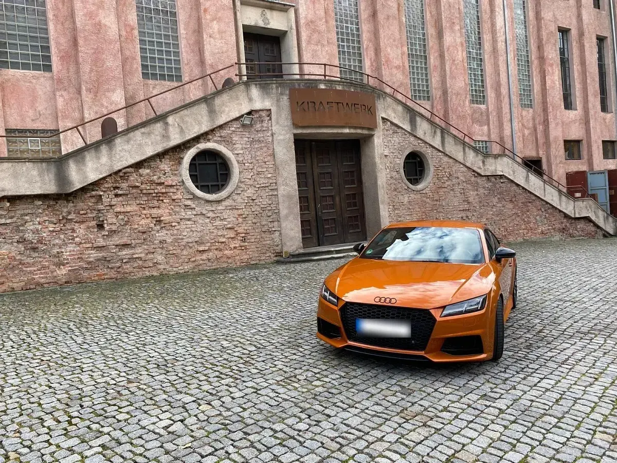 Usata Audi TTS Advanced 310 CV (228 kW) 2015 Arancione Coupé