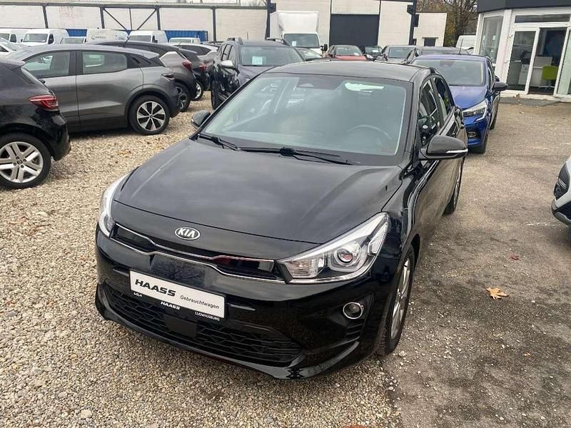 Schwarz Gebraucht 2021 Kia Rio Vision Kleinwagen | 12.900 € (Fairer Preis) - Bild 1/4