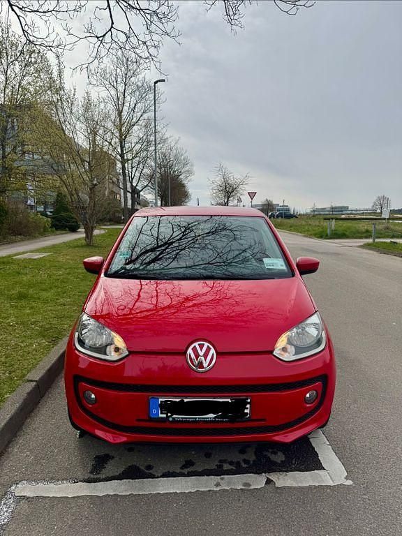 Gebraucht VW up! high up! 75 PS (55 kW) 2013 Rot Kleinwagen