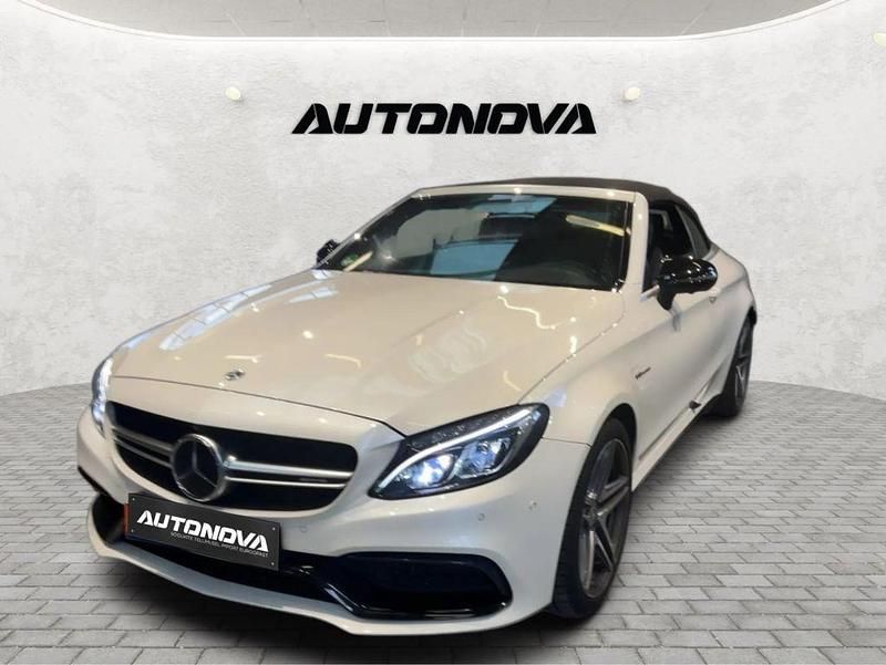 Diamantweiss Gebraucht 2017 Mercedes C63 AMG AMG Cabrio | 41.999 € - Bild 1/4