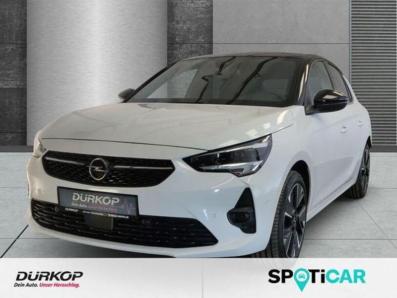 Weiß Gebraucht 2022 Opel Corsa-e Ultimate Kleinwagen | 20.550 € (Teuer) - Bild 1/4
